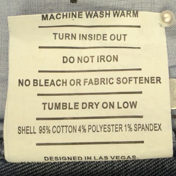 Barbell Apparel Jeans Men’s 30 Blue Athletic Fit Stretch Denim Pants - Picture 12 of 13